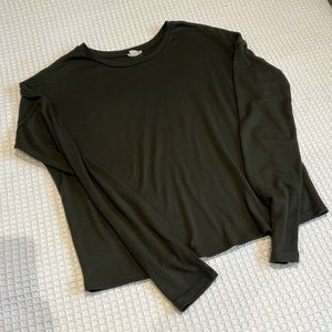 🌷 FREE XS GRG GREEN LONG SLEEVE TOP SUNNY